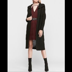 Duster Sweater in Charcoal